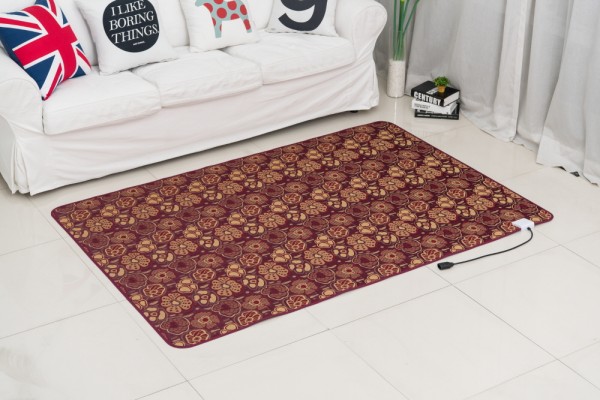 캠핑,여행 휴대용 더블 1난방 매트 AC 220V