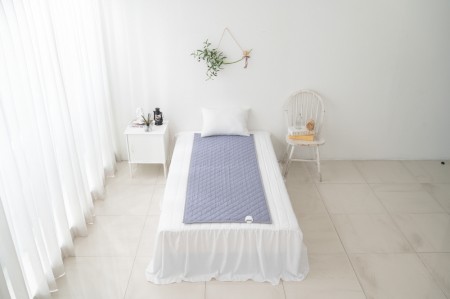 마이크로세미 차콜 그레이 슬립패드(세탁가능) 미니싱글10-4